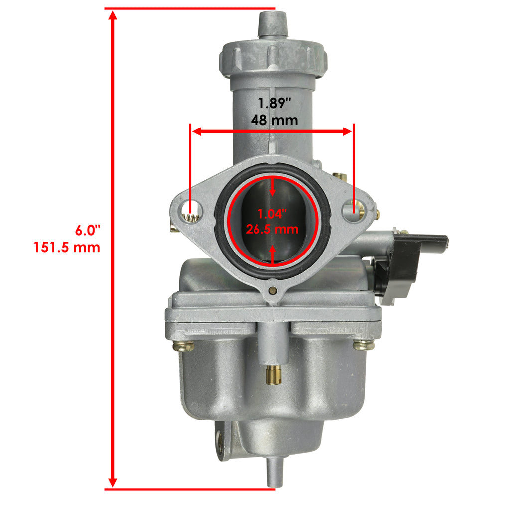 Carburetor Replacement for Honda GX160 16100-Vm4 Engine (2000–2000)