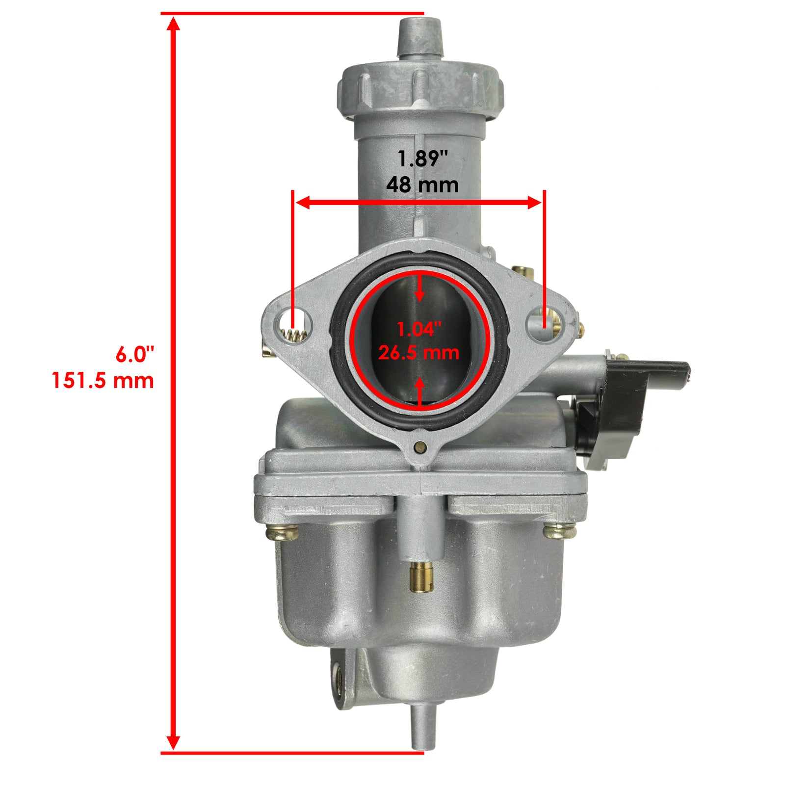 Carburetor Replacement for Honda GX160 16100-Vm4 Engine (2000–2000)