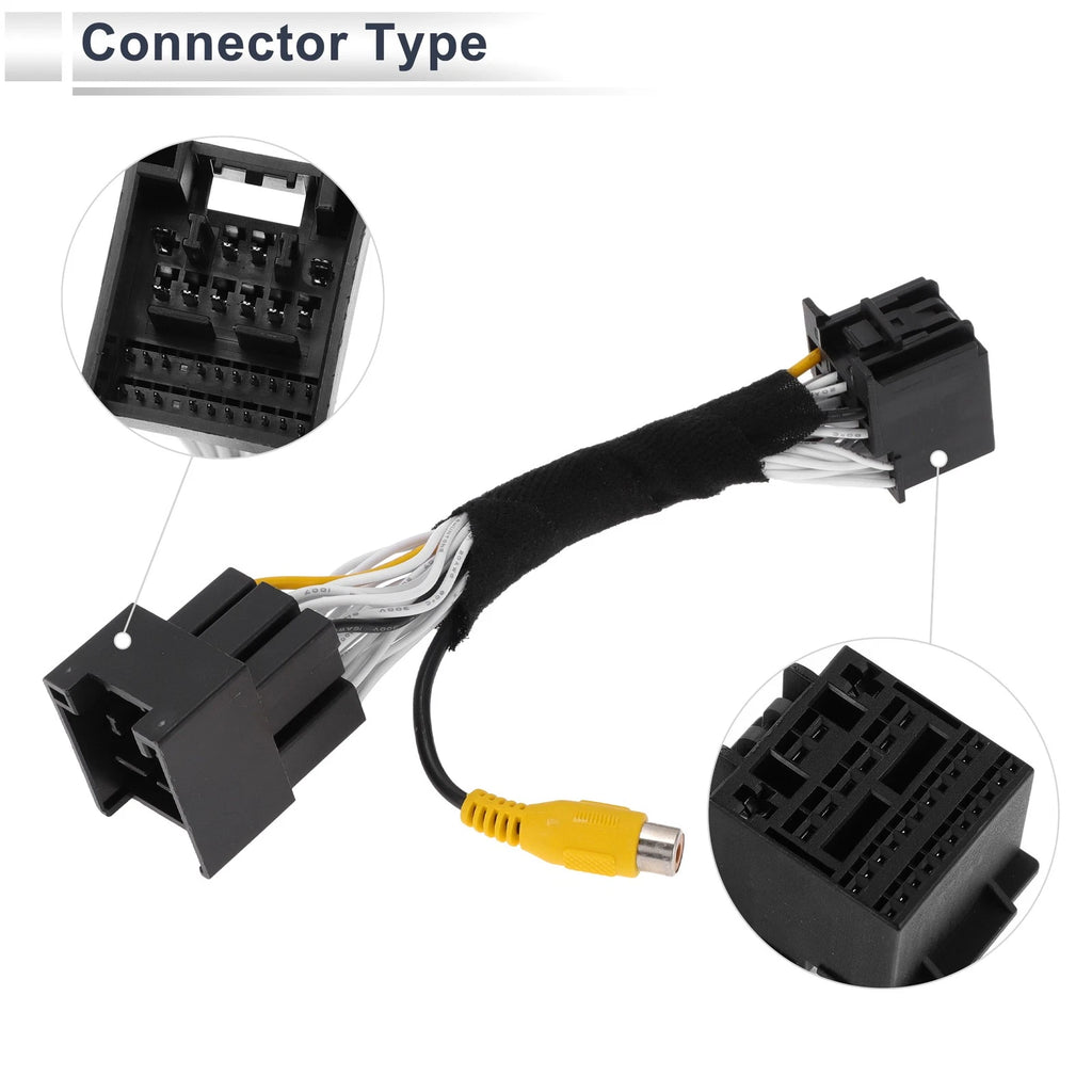 Rear View Camera Adapter Wire Harness Cable for Ford Focus (2019–2020)