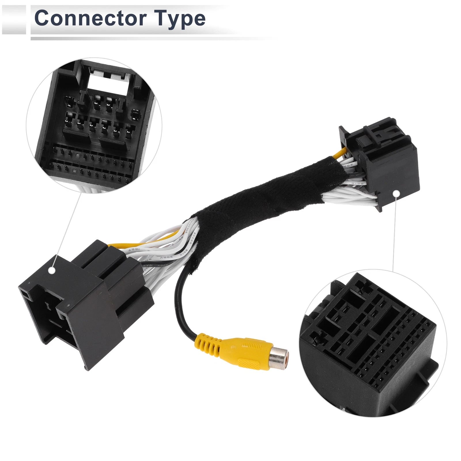 Rear View Camera Adapter Wire Harness Cable for Ford Focus (2019–2020)
