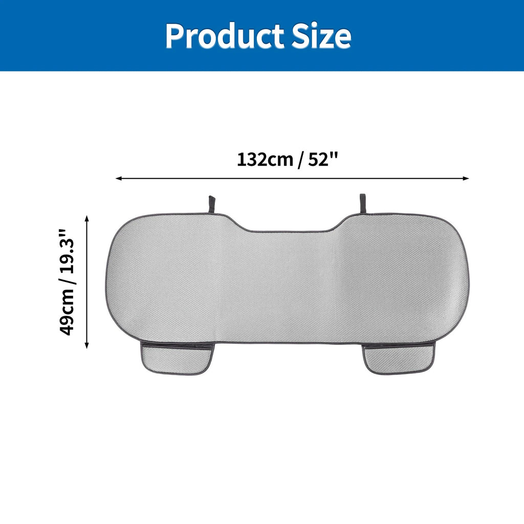 Back Seat Cover for - Ice Silk Cushion Mat Protector