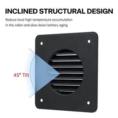 Battery Box Ventilation Cover for RV (Heat Dissipation)