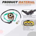 Magneto Stator Cover Gasket Repair Kit for Yamaha YZF-R1 FZ8 FZ1 (2002–2023)