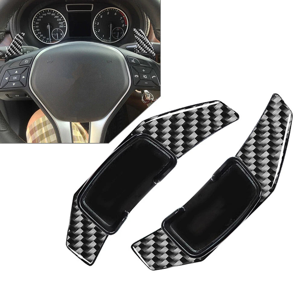 Steering Wheel Shift Paddle Extension for Mercedes Benz A B C CLA GLK SLK (2010–2020)