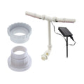 Pool Fountain with Adjustable Features and Remote Control Functionality