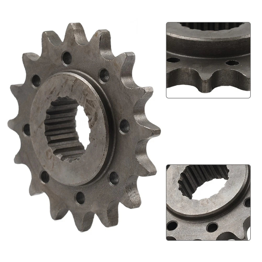 16T Front Drive Chain Sprocket for BMW F800GS (2008–2018), F700GS (2013–2016)