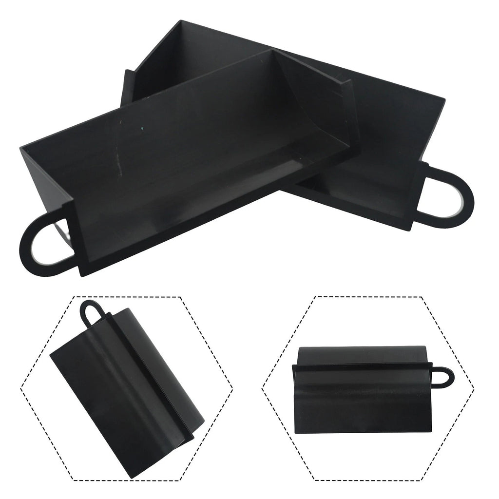 Auto Air Scoops for - Black Dynamic Plastic - 2X