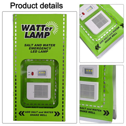 Pollution Salt Water Lamp for Eco-Friendly Lighting Solution