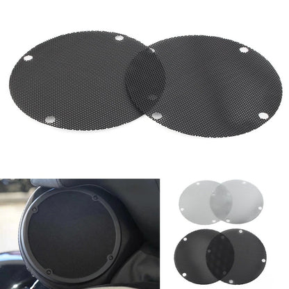 Mesh Rear Speaker Grill Covers for Harley Touring Electra Glide (1996–2013)