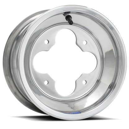 DWT Polished A5 Wheels for Honda TRX 450R 250R 400EX (10" Front, 8" Rear)