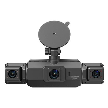 Dashcam with 360 Degree Video Capture For Night Vision and Parking Function