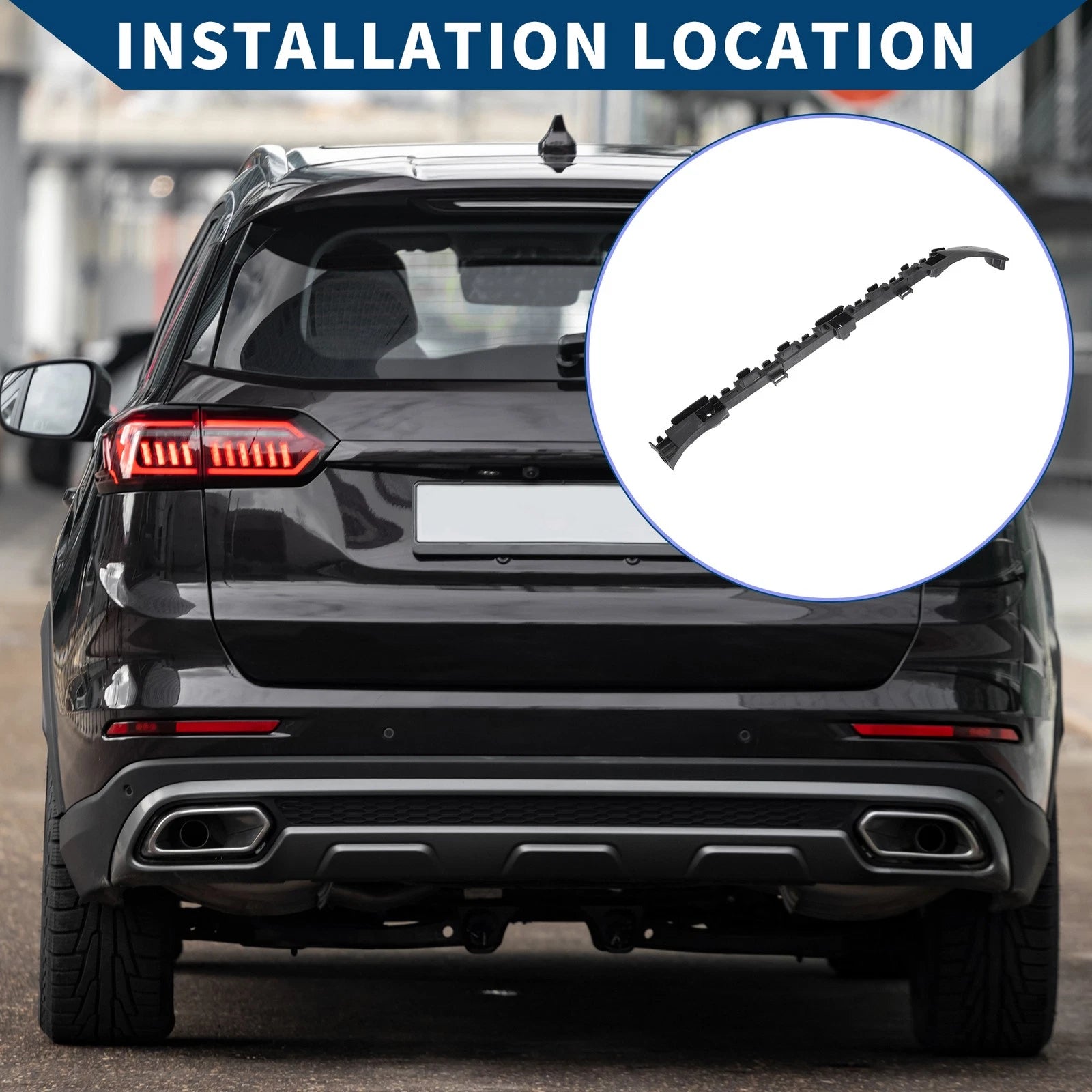 Left Rear Bumper Support Bracket Replacement for Honda City (2014–2016)