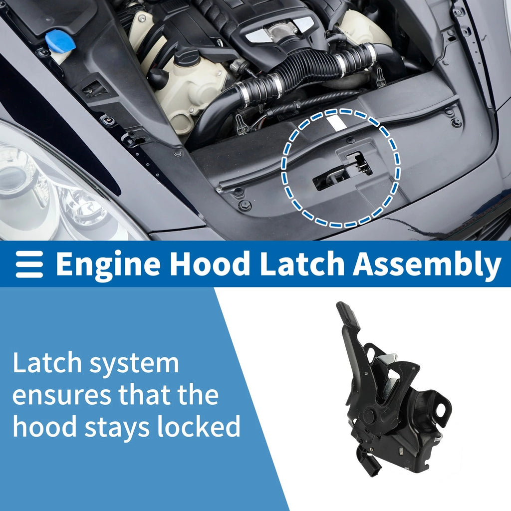 Hood Latch Assembly Replacement for Honda Accord (2008–2012)