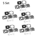 Set of 5 Carburetor Gasket Repair Kit for ECHO HC-1000 G-T1100 ZAMA RB-21