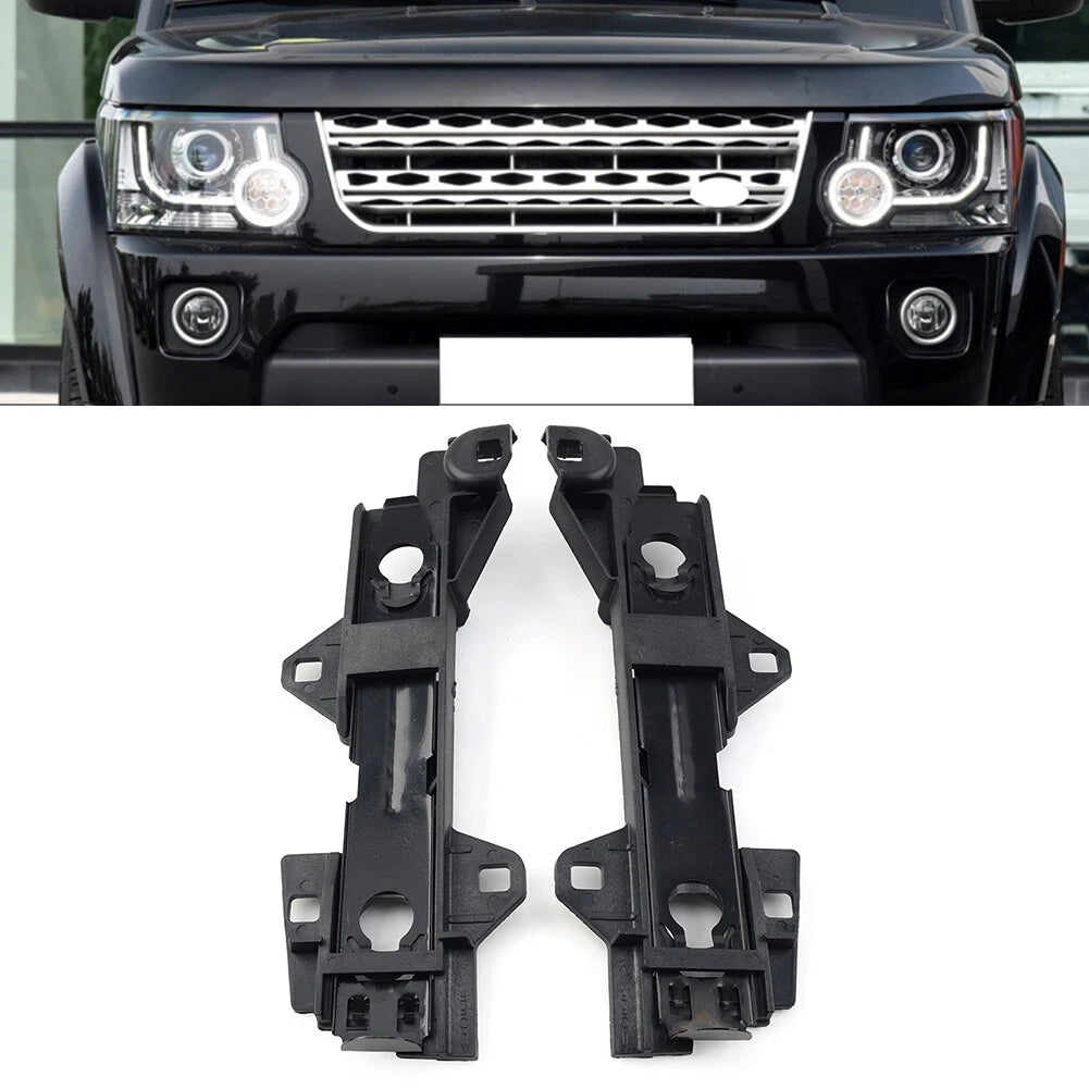 2X Outer Headlight Mounting Support Retainer Bracket for Land Rover Discovery 4 (2010–2016)