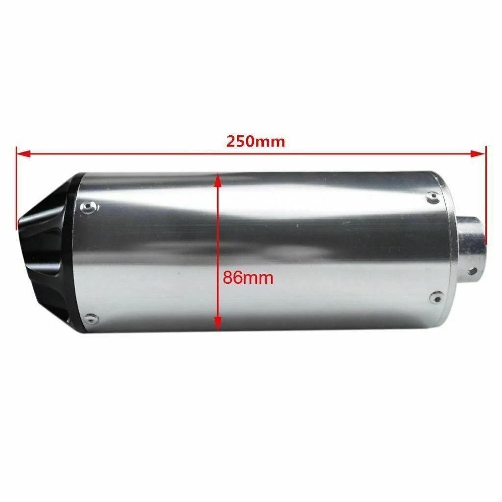 Exhaust Muffler for Honda CRF50 Pit Bikes (90cc-125cc) 28mm + Sticker