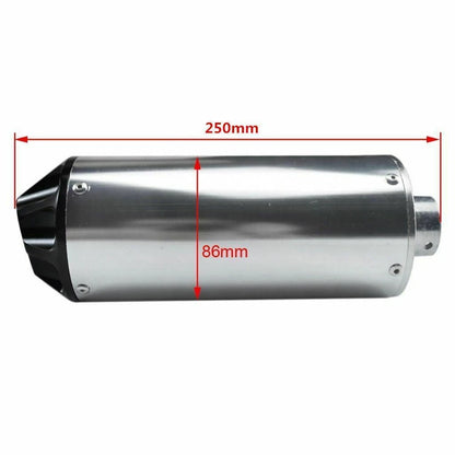 Exhaust Muffler for Honda CRF50 Pit Bikes (90cc-125cc) 28mm + Sticker