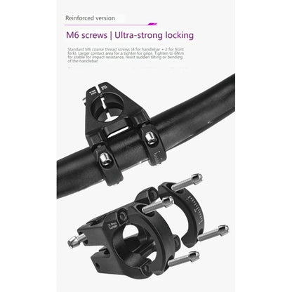 Lightweight Aluminum Stem 31.8mm Clamp for MTB (2010–2023)
