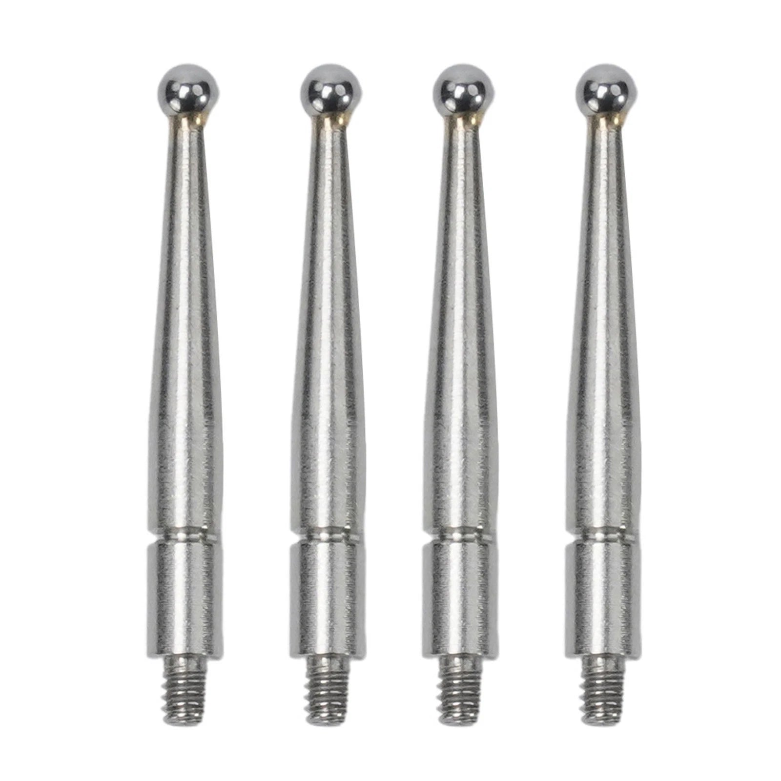 Set of 4 Contact Points for Dial Test Indicator M1 6 Thread Shank