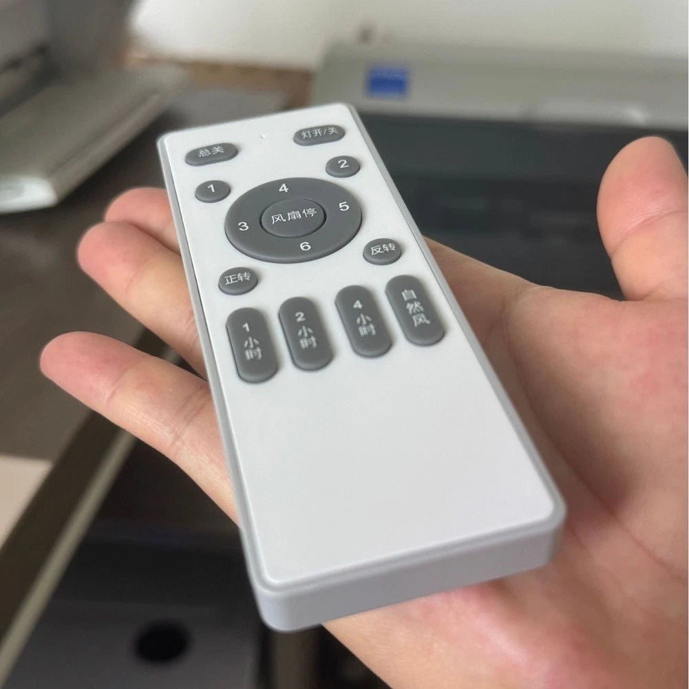 6-Speed Fan Light Controller for Universal Use (Timer 1/2/4 Hrs, Reversible)