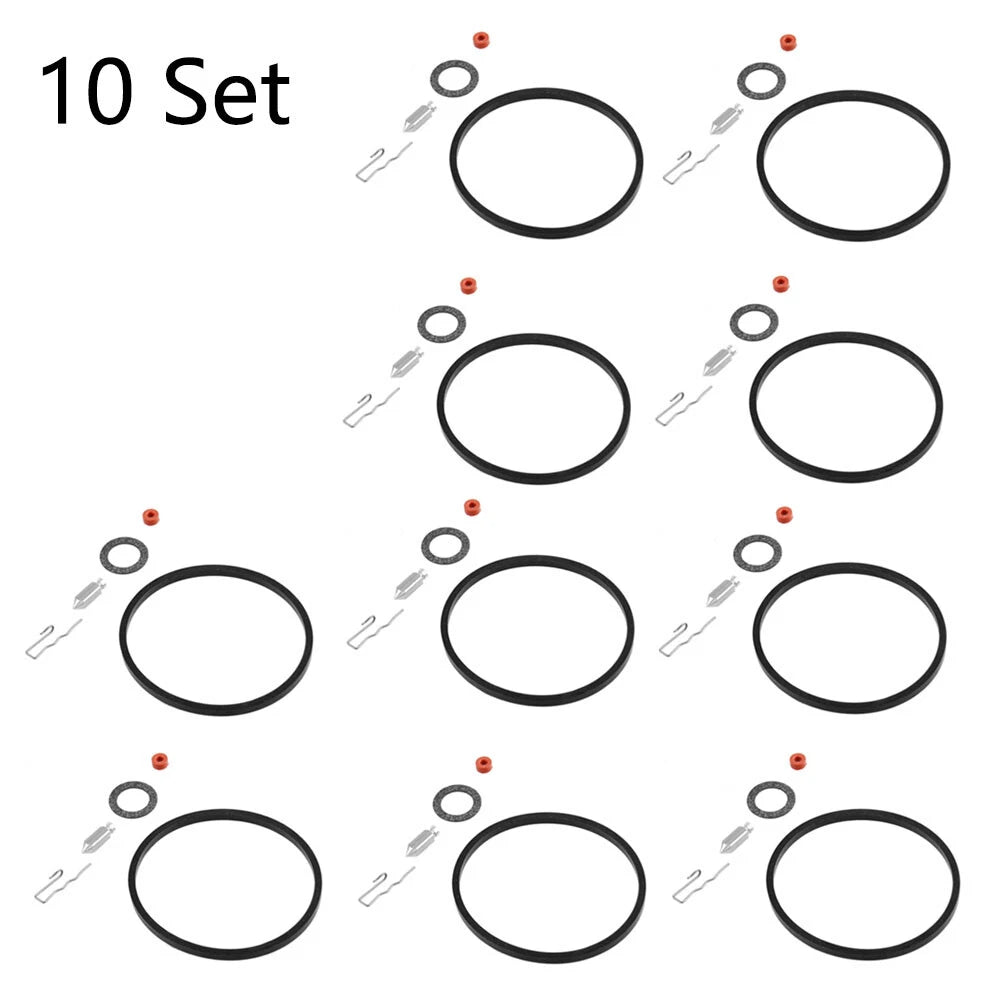 10Set Replacement Carburetor Needle Seat Kit For Tecumseh 631021 631021A 621021B