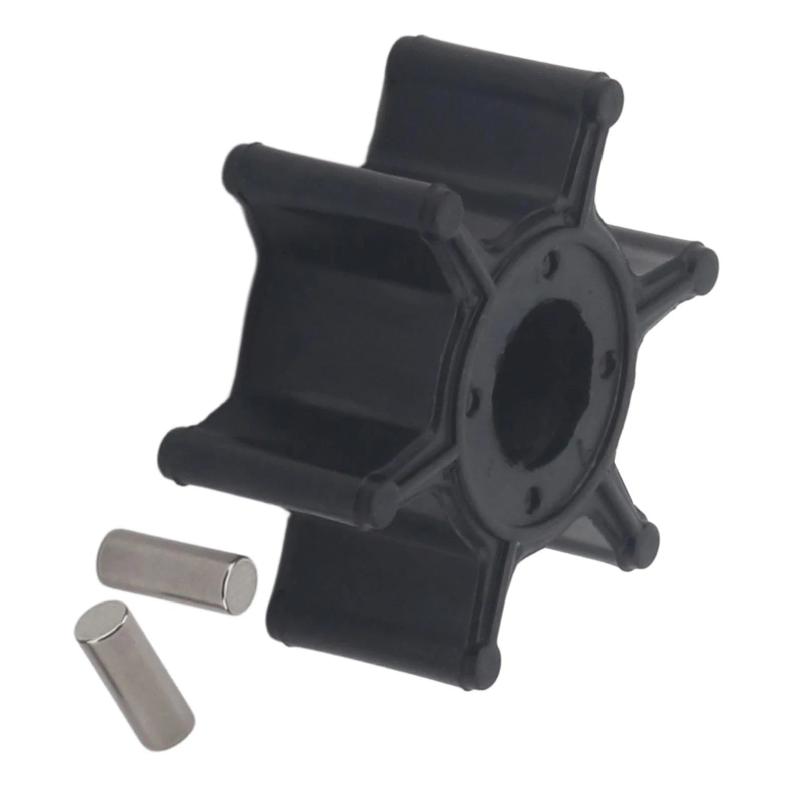 Water Pump Impeller & Pin for Yamaha Outboard (6L5-44352-03, 93604-18080)