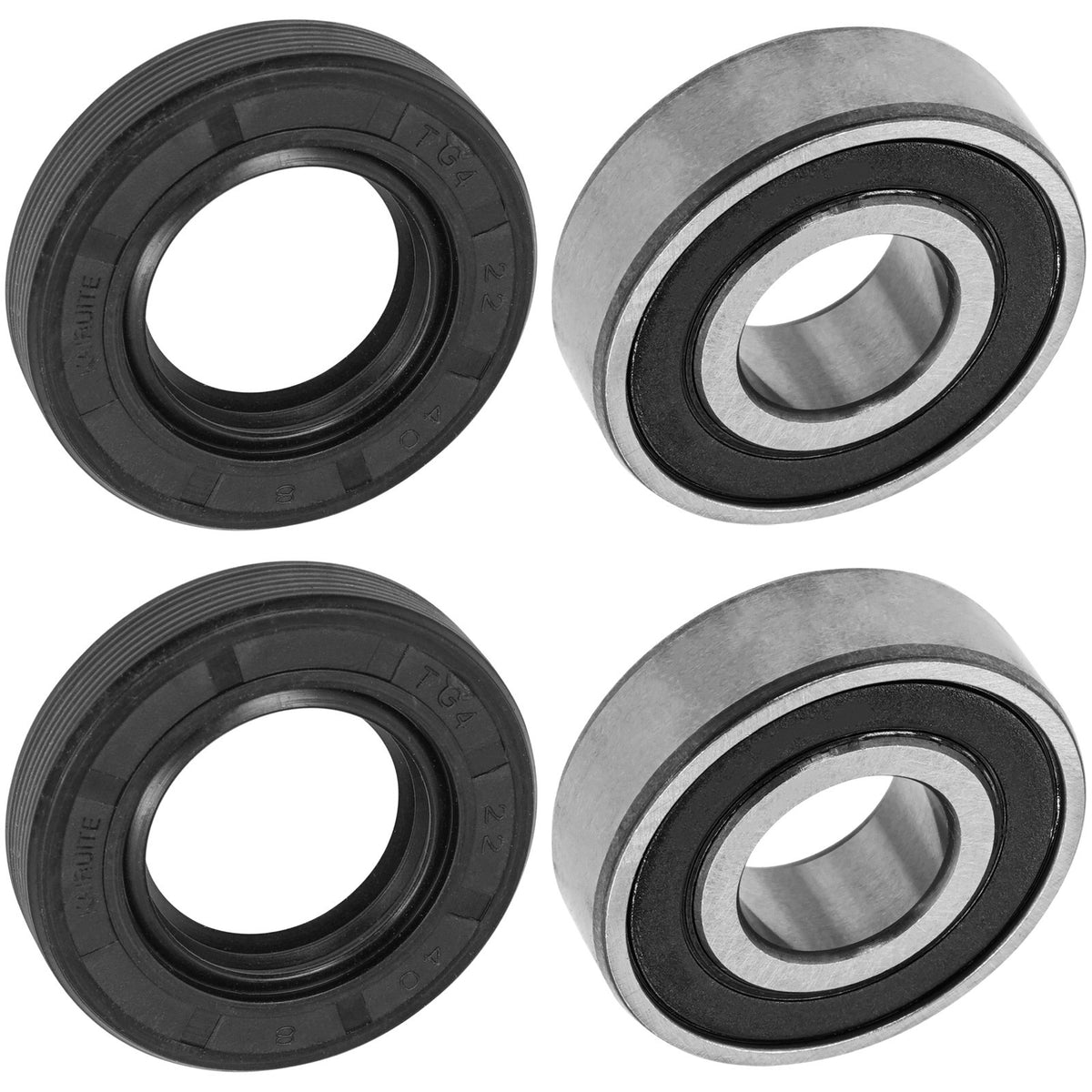 Front Wheel Ball Bearing and Seals Kit for Suzuki LT185 Quadrunner (1984–1987)