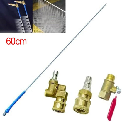 Car Radiator Cleaning Tool with Stainless Steel Rod 60CM for Radiator Care