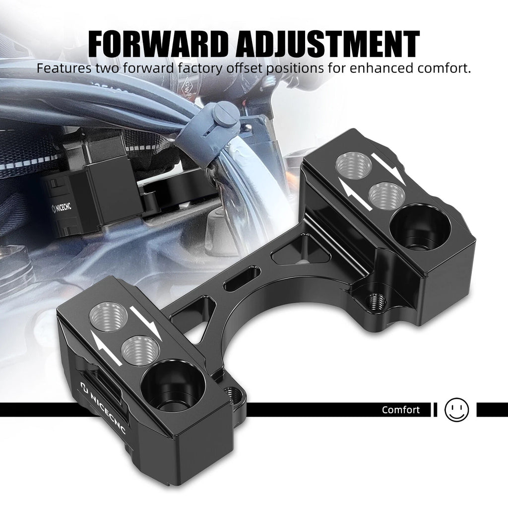 1" Handlebar Riser Scott Damper Bracket for KTM 890 Adventure (2021–2023)