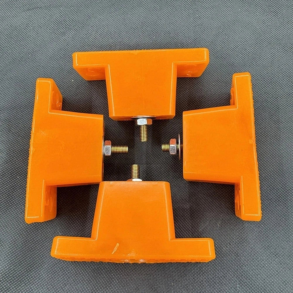 Set of 4 Rubber Vibration Dampers for Air Conditioner External Unit
