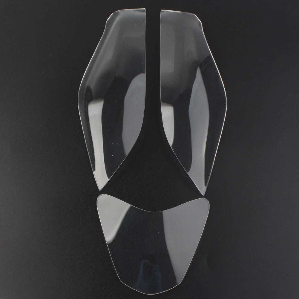 Clear Front Headlight Guard Shield Lens Cover for Aprilia RSV4 (2011–2014)