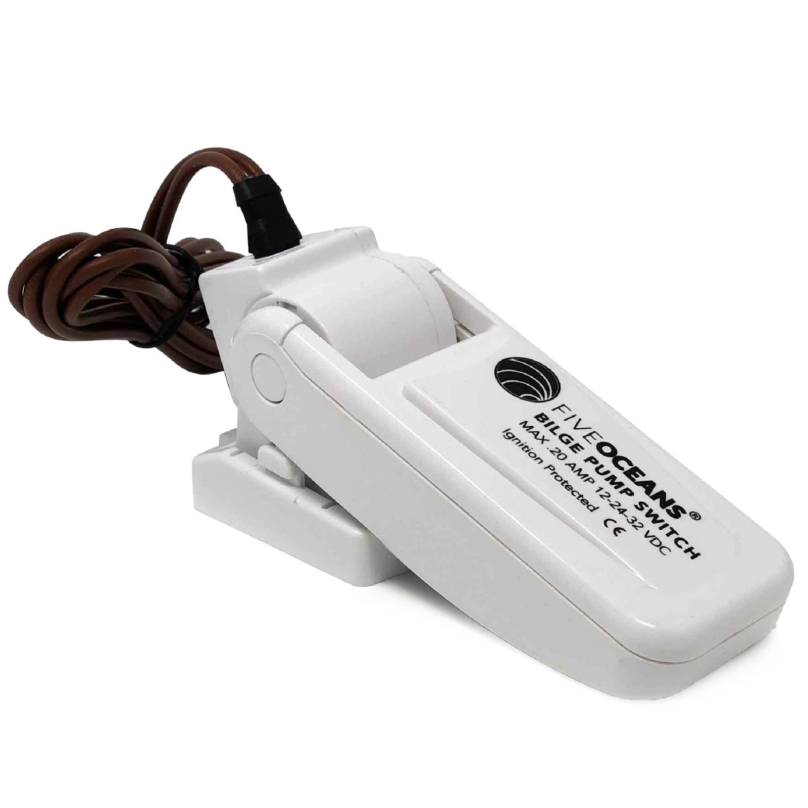 Automatic Bilge Pump Float Switch for Mercury (12-24-32 Volts, 20 Amps)