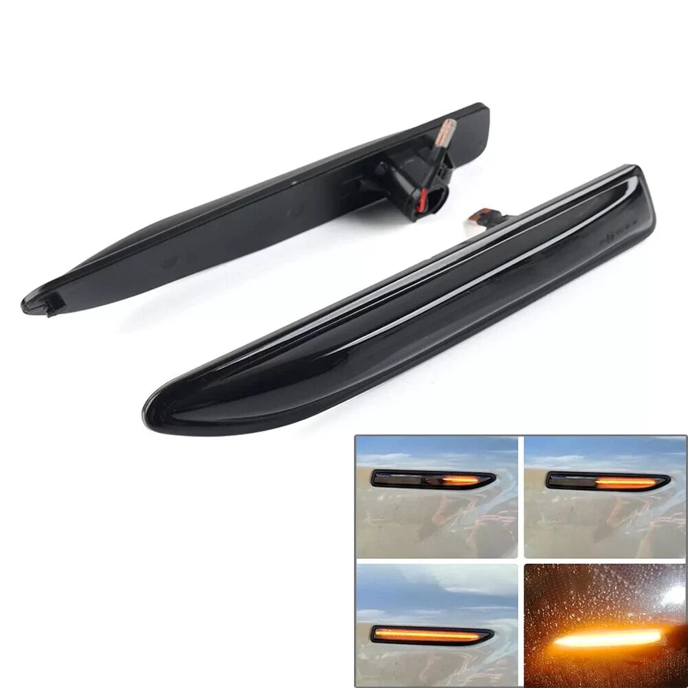 2pc LED Dynamic Side Marker Light Turn Signal Lamp for Ford Mondeo Mk4 (2007–2014)