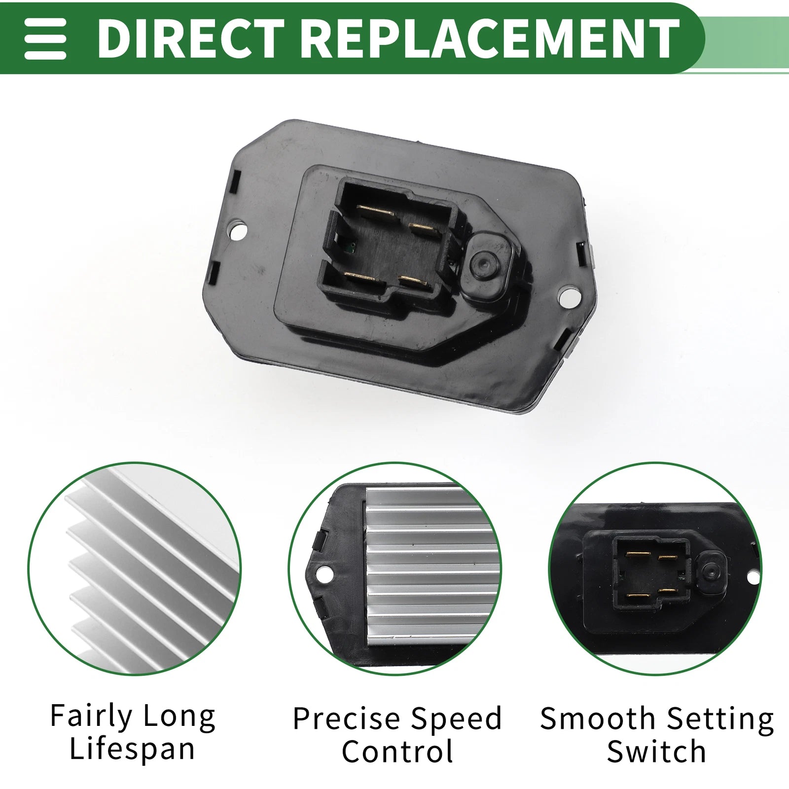 HVAC Blower Motor Resistor for Acura RLX (2014–2017)