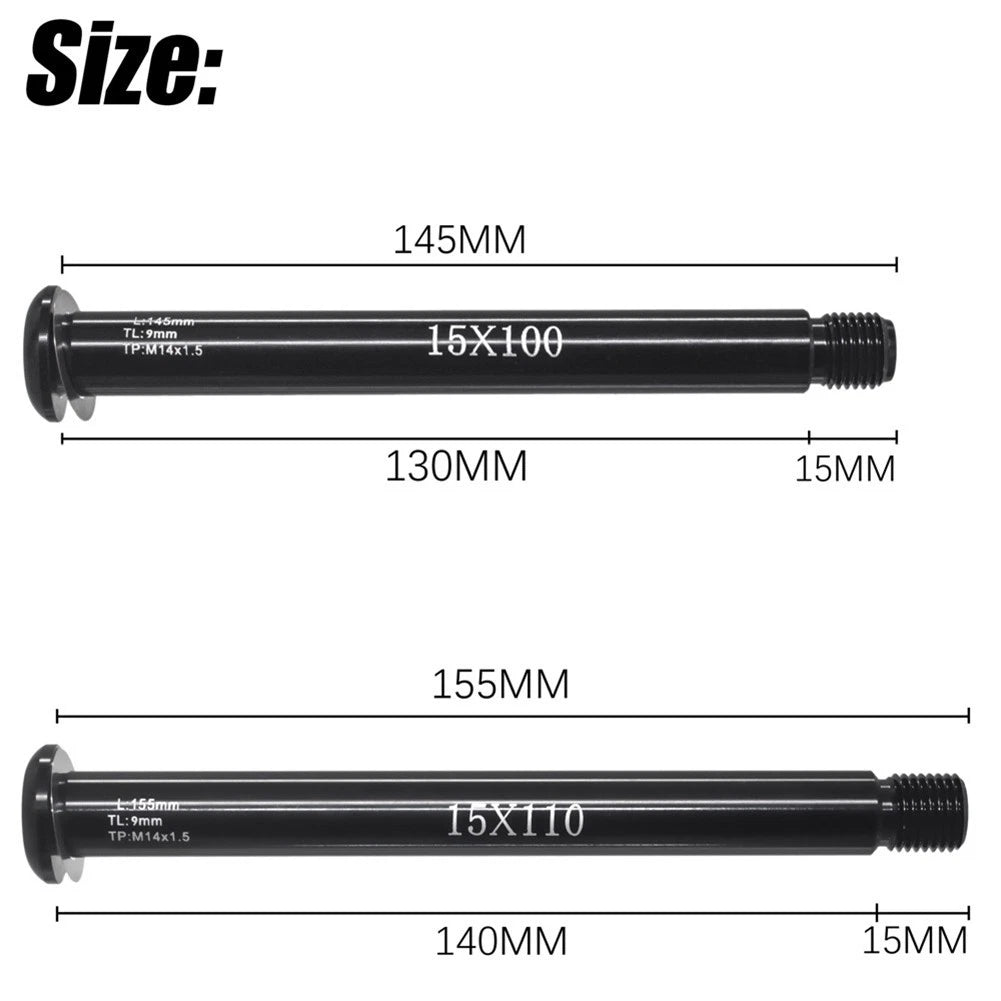Aluminum Alloy Bicycle Thruaxle for FOX SC32 SC34 SC36 Front Fork