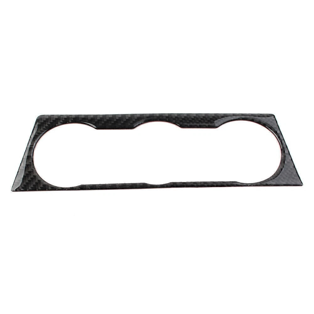 B Carbon Fiber Central Console AC Switch Panel Trim For Subaru Forester 2013-18