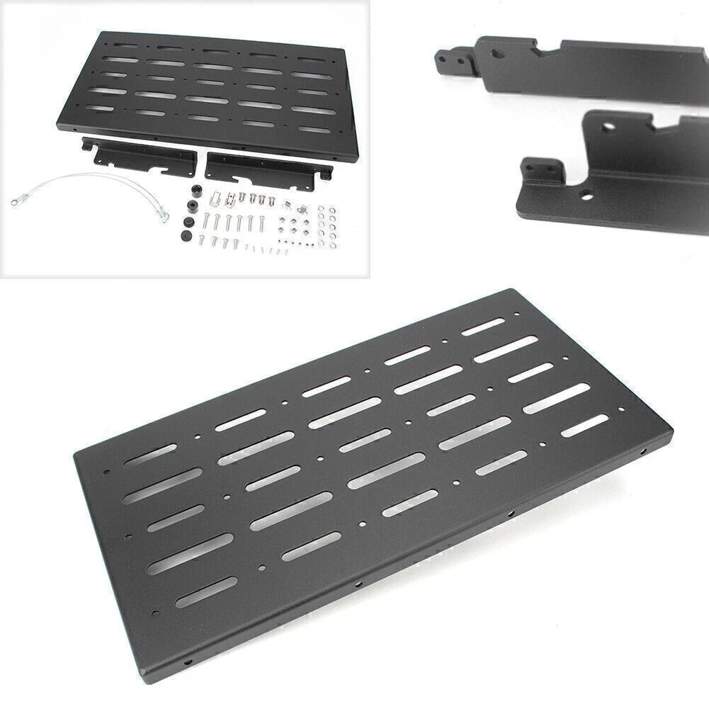 Rear Door Utility Cargo Shelf Storage Rack Set fit Jeep JK Wrangler 2007-17