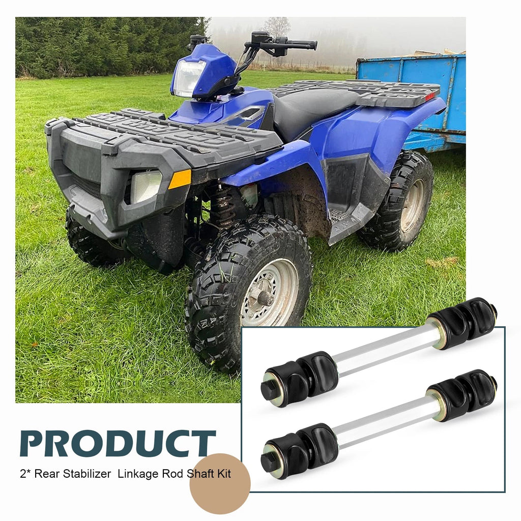 Rear Stabilizer Linkage Rod Shaft Set of 2 for Polaris Sportsman 600 (2003–2005)