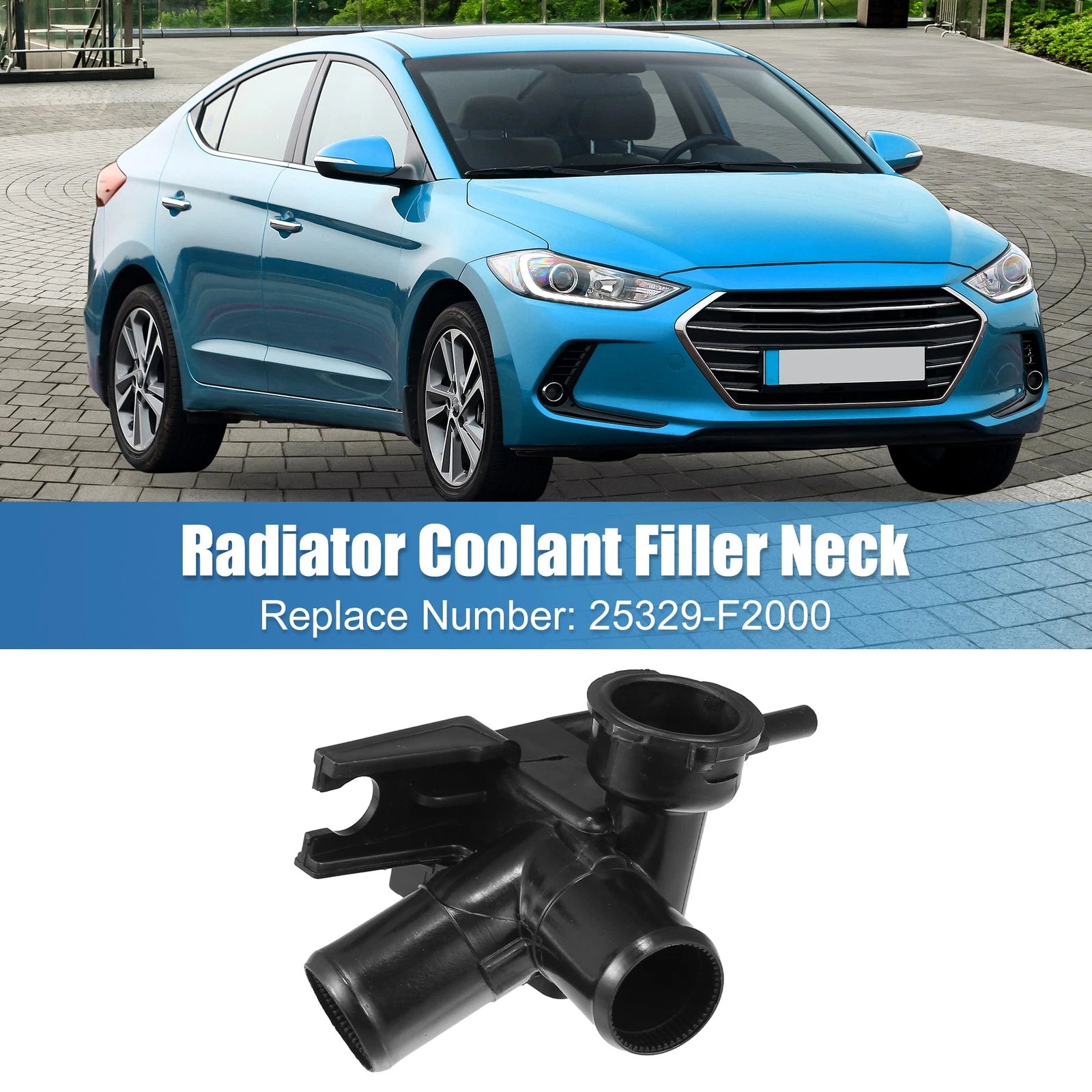 Engine Radiator Coolant Filler Neck Replacement for Hyundai Elantra (2004–2006)