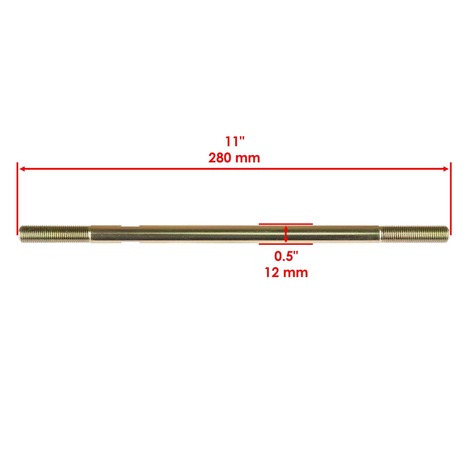 2 Tie Rod Sets Replacement for Honda TRX420FA TRX420FPA Rancher (2009–2014)