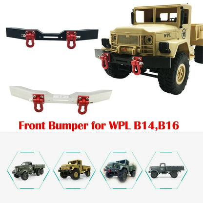 Metal Front Bumper Guard with Hooks for WPL B14 B16 B24 B36 (1/16)