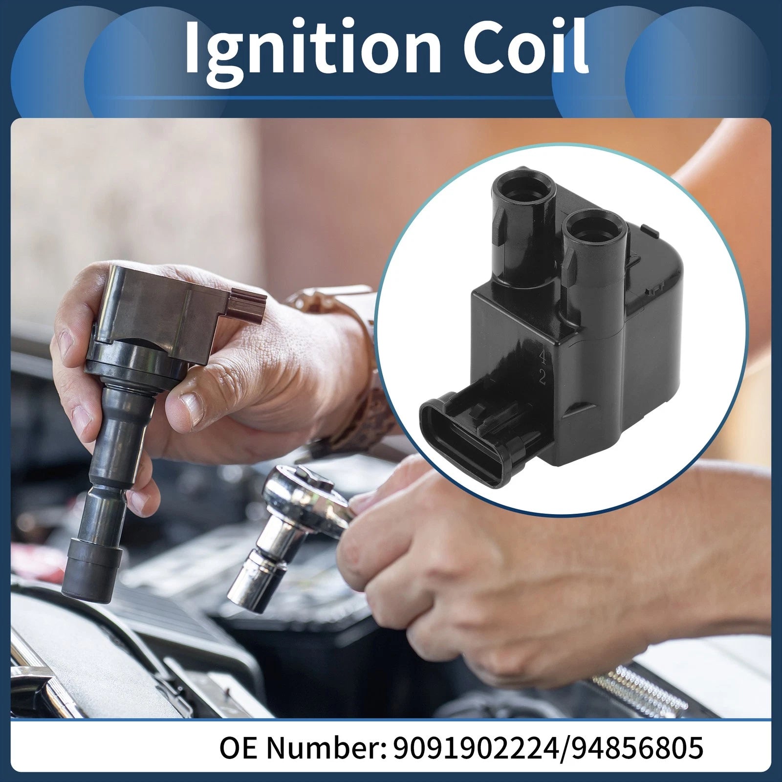 Ignition Coil Replacement for Chevy Prizm 1.8L L4 1998–1999