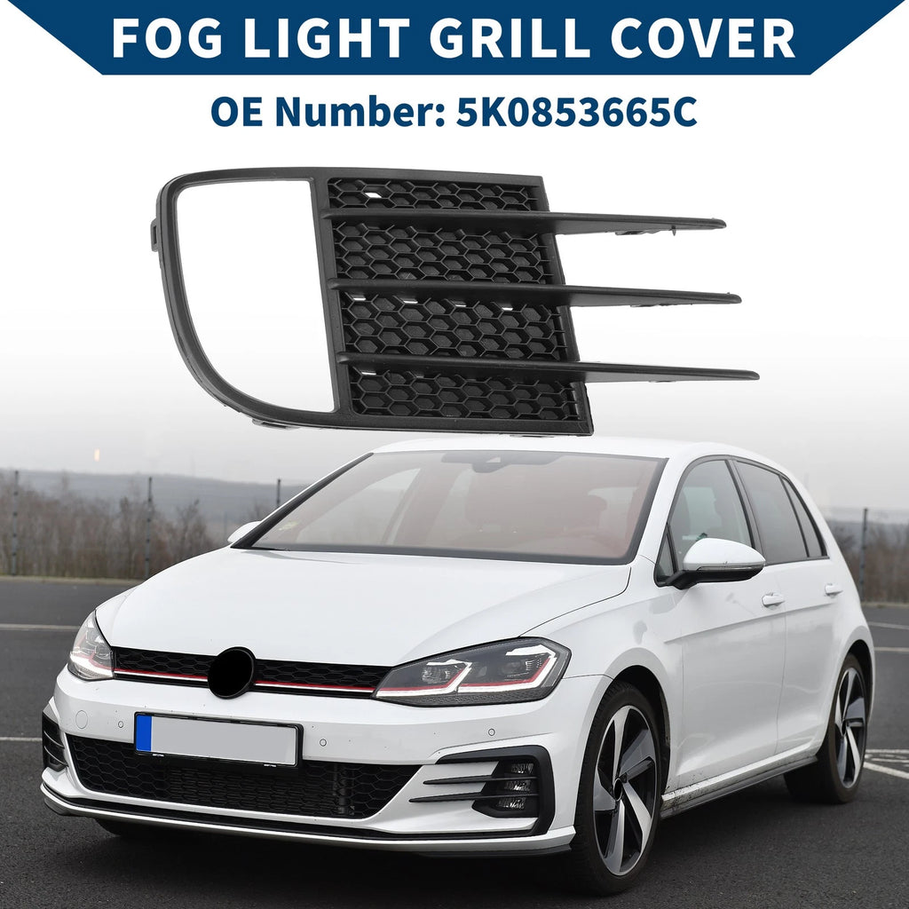 Front Right Fog Light Grill Replacement for Volkswagen GTI (2010–2014)
