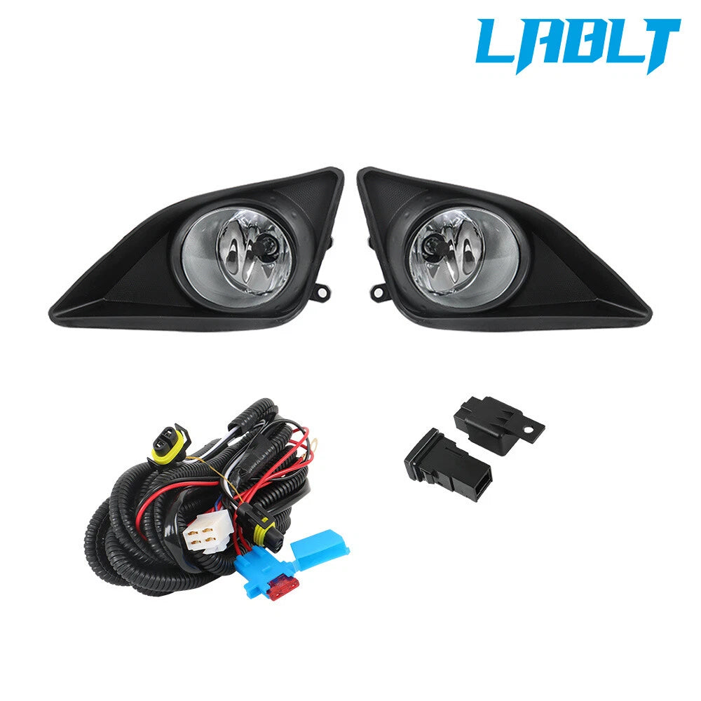 Fog Lights Lamps Kit for Toyota Corolla (2009–2010) - Includes Cover & Switch