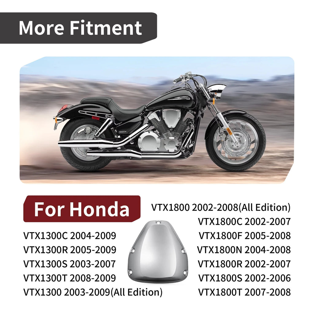 Air Cleaner Box Cover with Seal for Honda VTX1300C, VTX1300R (2004–2009)