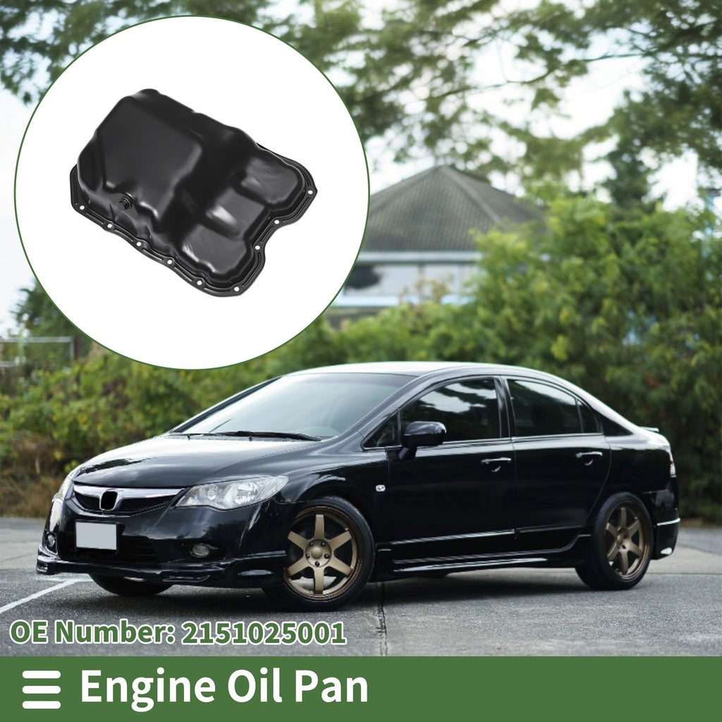 Engine Oil Pan Replacement for Hyundai Tucson (2011–2013) Iron Black