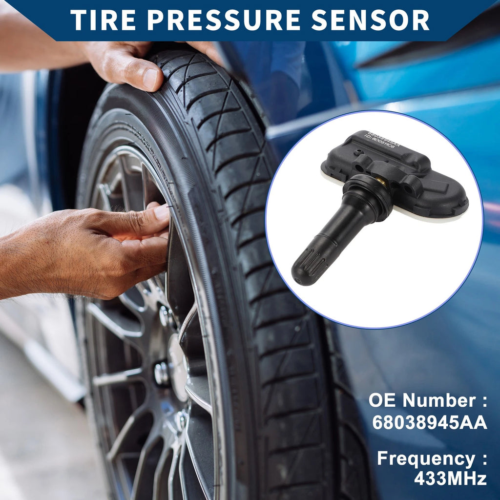 Tire Pressure Sensor 433MHz for Dodge Sprinter 2500 (2007–2009)