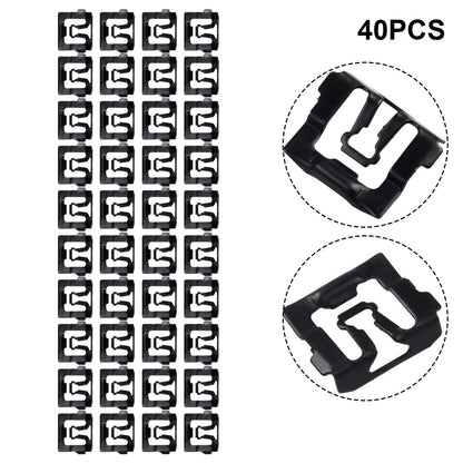 40PCS Windshield Trim Molding Clips for Ford Vehicles
