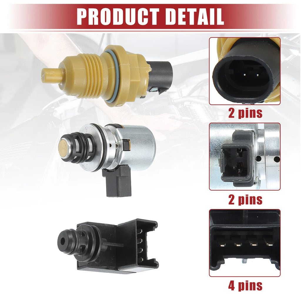 Transmission Shift Solenoid Kit Replacement for Dodge Ram (2003–2008)