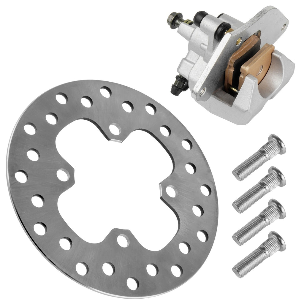 Brake Caliper Left Front W Disc and Studs for Honda Rancher TRX420TM (2014–2026)